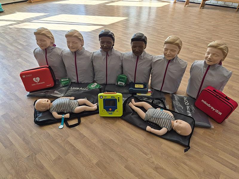 Aanschaffen nieuw oefenmateriaal EHBO vereniging